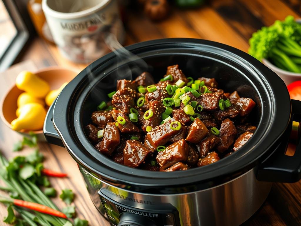 Slow Cooker Mongolian Beef