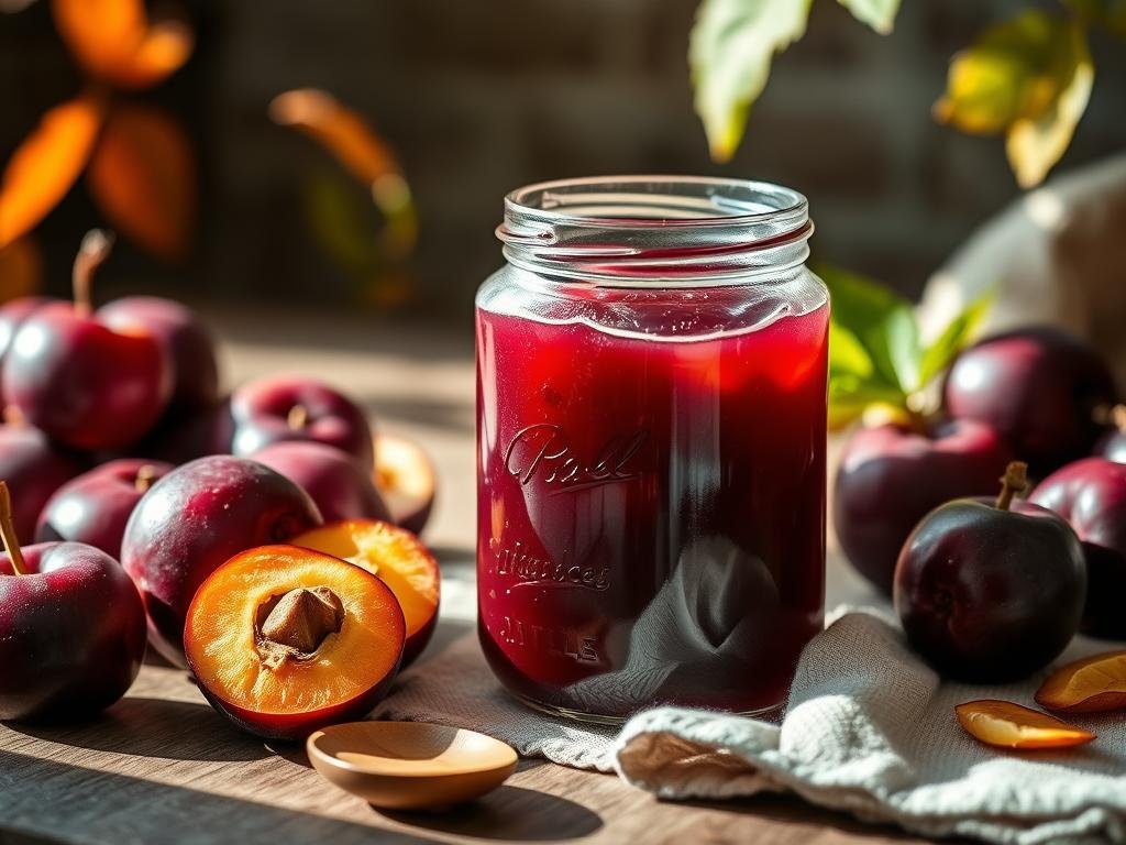 Homemade Plum Jelly