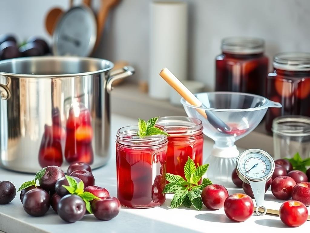 Homemade Plum Jelly