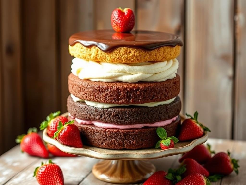 Neapolitan Cake Recipe