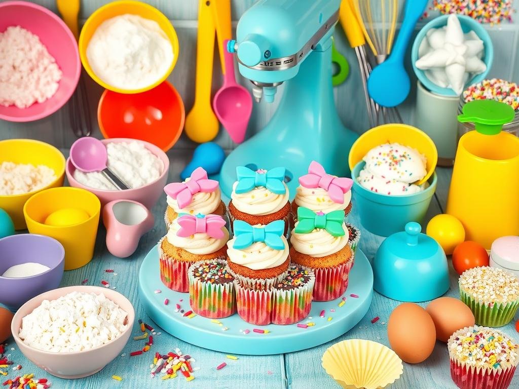 Easy Bow and Arrow Cupcakes