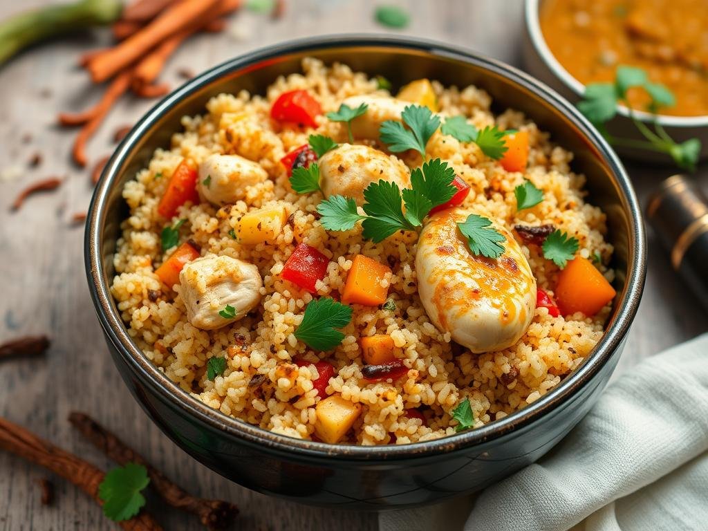Quinoa Chicken Biryani