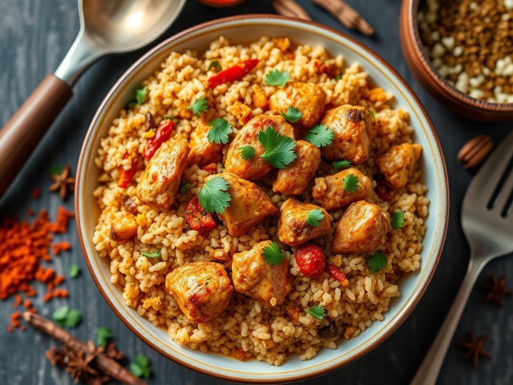 Quinoa Chicken Biryani