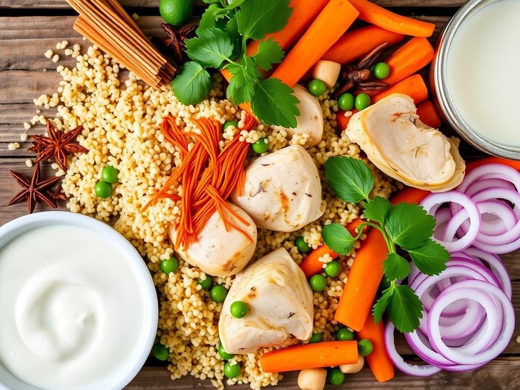 Quinoa Chicken Biryani