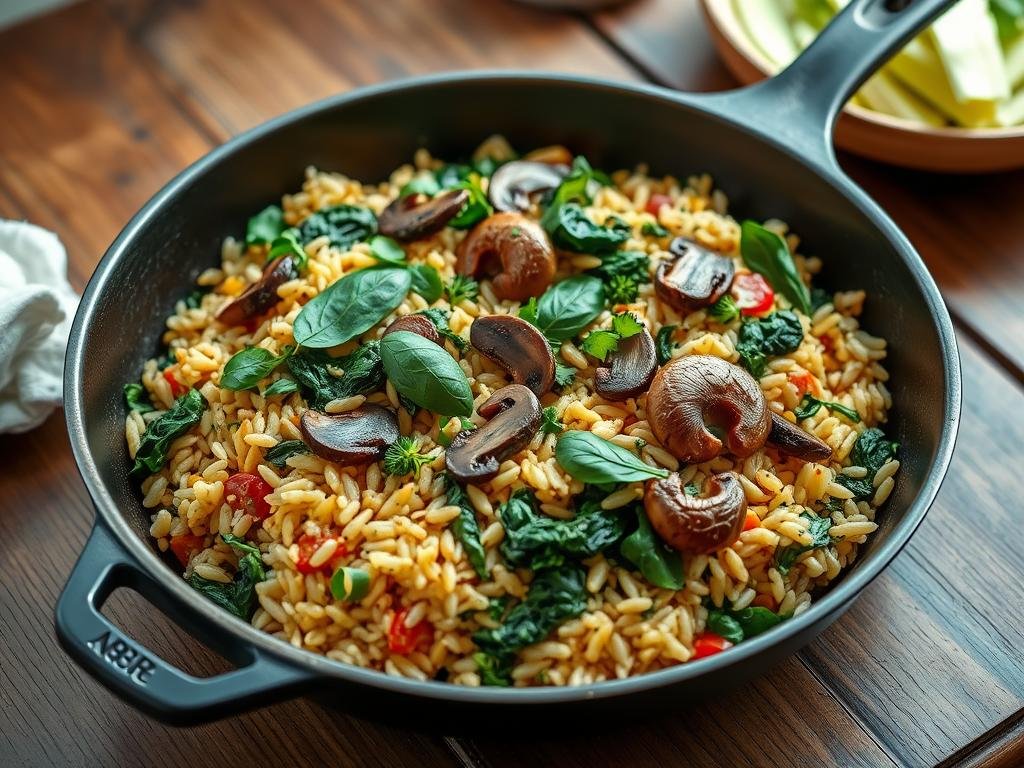 Mushroom & Wild Rice Casserole
