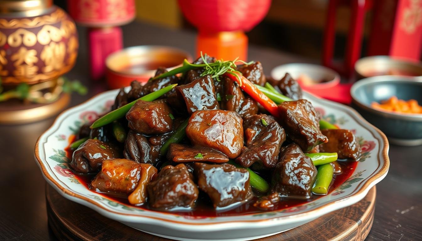 Braised Black Pepper Beef