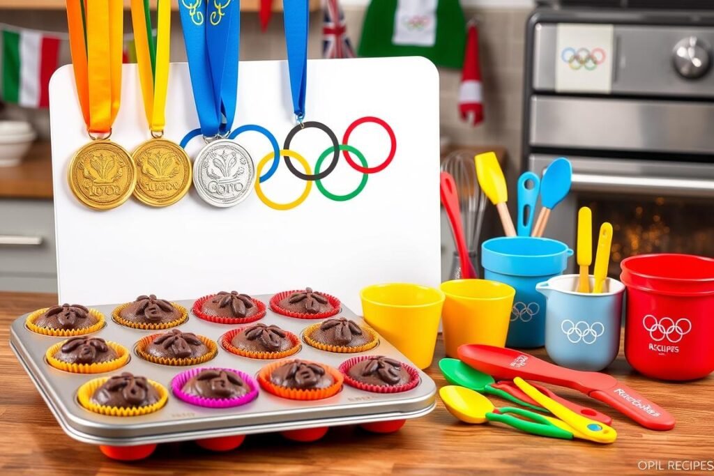 Olympic Chocolate Muffins