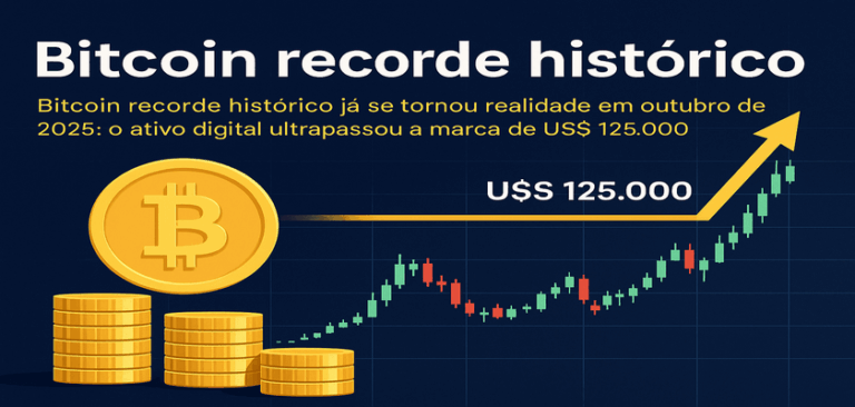 Bitcoin recorde histórico: como chegamos a US$ 125.000+ e o que esperar