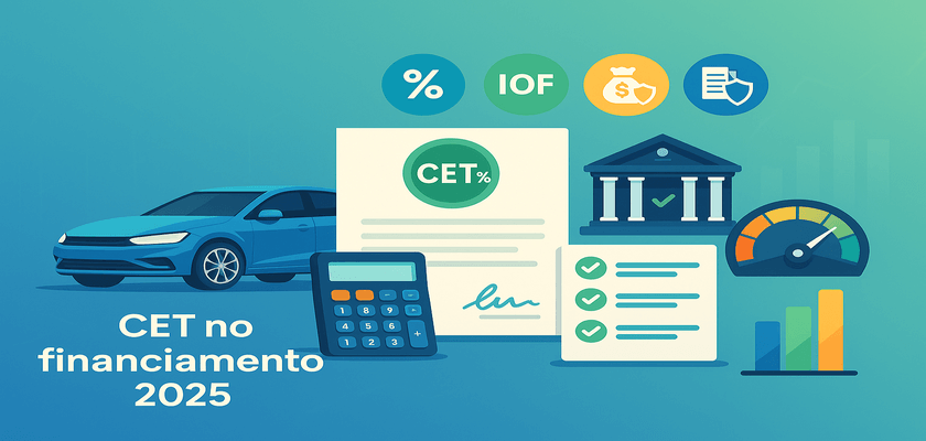 O que é o Custo Efetivo Total no financiamento automotivo em 2025, como calcular, comparar bancos e evitar armadilhas