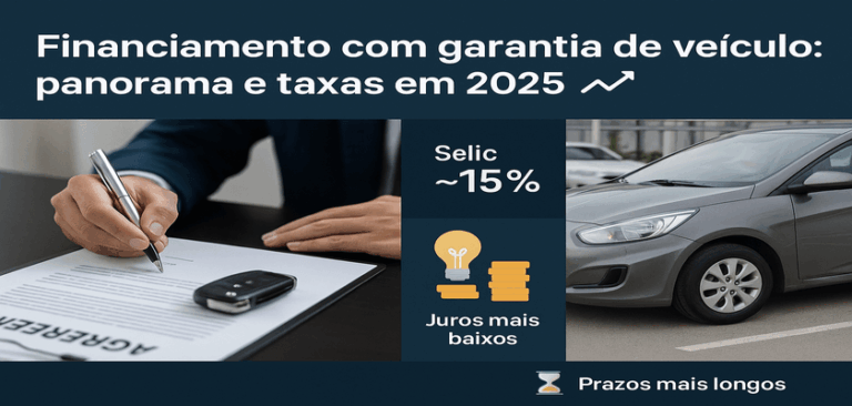 Financiamento com Garantia de Veículo em 2025: Taxas Reduzidas, Vantagens e Riscos