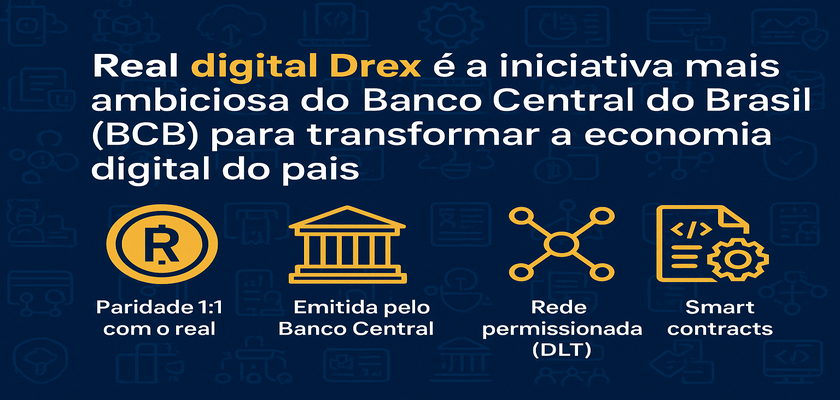 Real digital Drex: entenda o projeto, desafios e impacto nas criptomoedas em 2025
